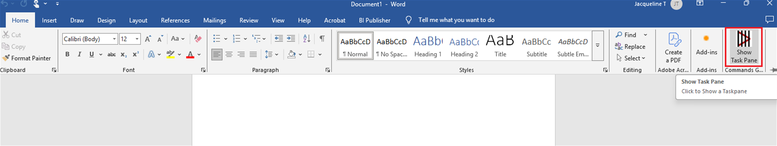 The IDAutomation QR Code Generator will now appear in the ribbon.